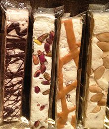 Barres de nougat